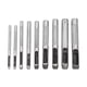 thumbnail image 1 of Juego de 9 Piezas de Punzones Huecos Redondos de Acero de 2.5mm a 10mm para Manualidades en Cuero, Correa de Reloj, Juntas, Cinturones, 1 of 4