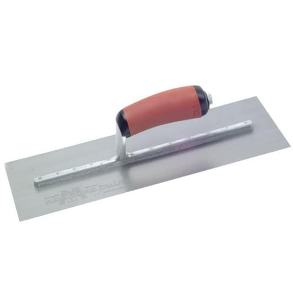 Marshalltown - MPB13SSD Pre-Worn PermaShape® Finishing S/S Trowel DuraSoft® Handle 13 x 5in