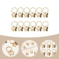 thumbnail image 1 of BESTYASH 12Ud Accesorios De Dorados Anillos Para Fácil De Usar, 1 of 8