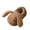 Brown, variant on Kids Winter Slippers 𝖢ozy Flece Lined Indoor Shoes with Round Toe, Soft Warm Minimalist House Shoes for Boys and Girls