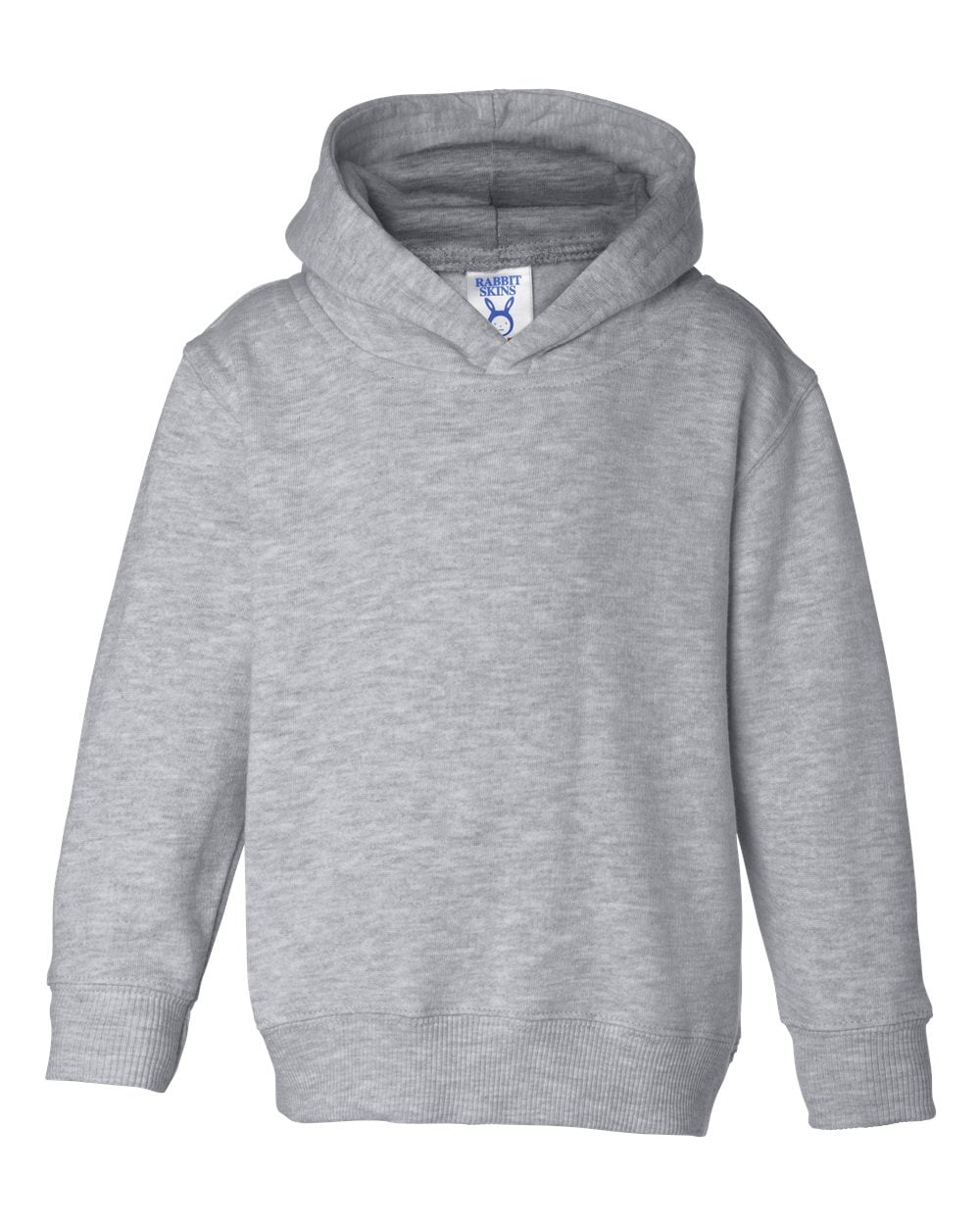 White 4T Rabbit Skins Little Boys Zip Jersey-Lined Hooded Sweatshirt 