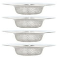 thumbnail image 4 of 4Pcs Stainless Steel Filters Kitchen Sink Filtering Tools Portable Bathroom Sewer Strainers, 4 of 14