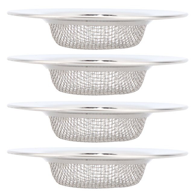 Drain Filters, 4Pcs Filters, Effective Sink Filtering Tools, Easy To Store For Kitchen Home Bathtub Bathroom