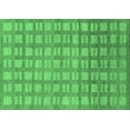 thumbnail image 1 of Ahgly Company Indoor Rectangle Abstract Emerald Green Modern Area Rugs, 7' x 10', 1 of 4