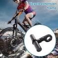 thumbnail image 3 of LJNYFDC Handlebar Extension 1 Set Bicycle Handlebar Extension with Double Clamp Base Universal Simple Installation Aluminium Alloy Handlebar Extender for Additional Gear, 3 of 7