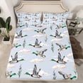 thumbnail image 2 of Castle Fairy Boys Girls Flying Mallard Duck Bed Sheets,River House King Sheets, 2 of 7