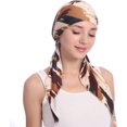 thumbnail image 4 of Qhome Womens Rhinestone Head Scarf Head Wrap Chemo Cap Spandex Bandana Du Rag, 4 of 7