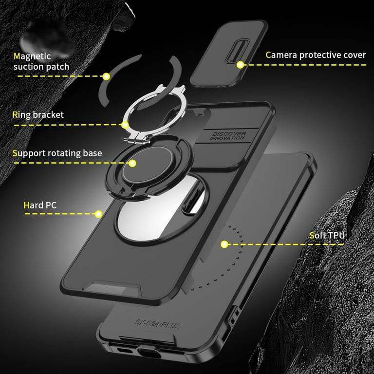 Dteck Samsung Galaxy A16 5G/A17 5G Case with Ring photo 3