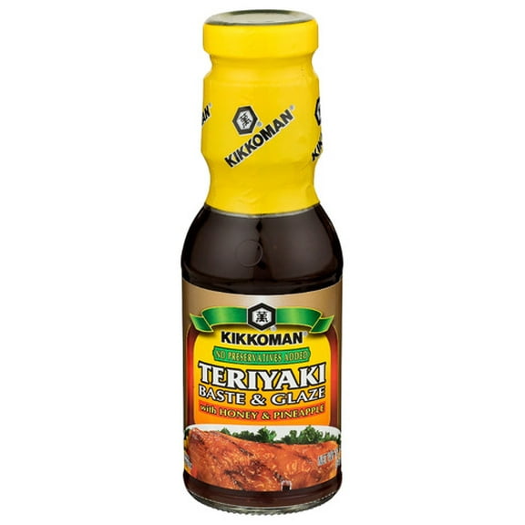 (Pack of 12) Kikkoman Baste Teriyaki Honey Pineapple 12.1 fl oz