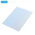 thumbnail image 3 of Unique Bargains A4 Holographic Cardstock, 10 Pack Metallic Iridescent Mirror Paper Sticker Foil Board, Style 6, 3 of 6