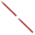 thumbnail image 2 of Youkk Bâtons de Tambour en Nylon avec Forte Élasticité Haute Résistance Incassables en Forme de Goutte Multicolores Têtes Rouges 2Ensemble, 2 of 6