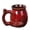 4, variant on Glaze Ceramic Coffee Pot Mug Milk Cup Creative Novelty Water Cups Homes Kitchen Container for Comfortable Drinking