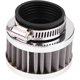 thumbnail image 2 of Filtro de aire de 12 mm, adaptador de apilamiento de filtro de aire, cabezal tipo hongo, filtro de entrada de filtro de aire (plateado), 2 of 5