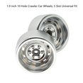 thumbnail image 4 of 1.9inch Beadlock Wheel Hub Remote Crawler Wheel Rims Set Modified Accessories 1/10 Remote Control Offroad Upgrade Kits titanium color, 4 of 4
