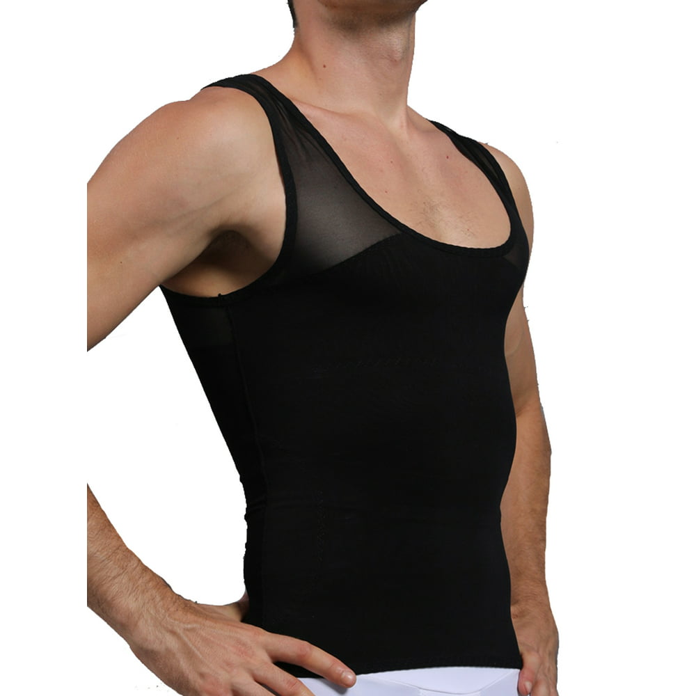 Slimbelle - SLIMBELLE Mens Slimming Body Shaper Vest Chest Compression ...