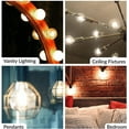 thumbnail image 3 of Simba Lighting LED Edison G25 Globe 6W 60W Equivalent Light Bulbs 120V E26 Base Dimmable 4000K, 3 Pack, 3 of 9