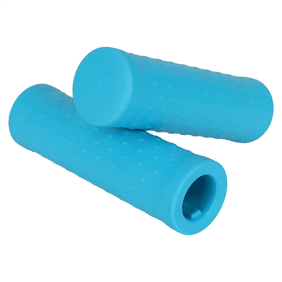 2 x Electric scooter handlebar covers-Blue