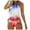 White, variant on FhsagQ Women Swimsuit Sets Thong Women's Independence Day Flag Print Neck Two Piece Swimsuit Women Swimsuit Sets with Garter Belt Womens Swimsuit Sets Black Underwear Blue XL