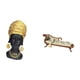 thumbnail image 5 of Elegante Escultura De Mujer Africana De Resina Con Sofá Cama De Madera En Miniatura, Decoración Creativa Para El Hogar, Centro De Mesa Para Casa De Muñecas Y Exhibición En Estanterías., 5 of 8