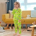 thumbnail image 5 of Banana and Pineapple Pattern Cotton Pajamas 2 Piece Set Sleepwear Soft and Comfortable Homewear Nightwear, 5 of 7