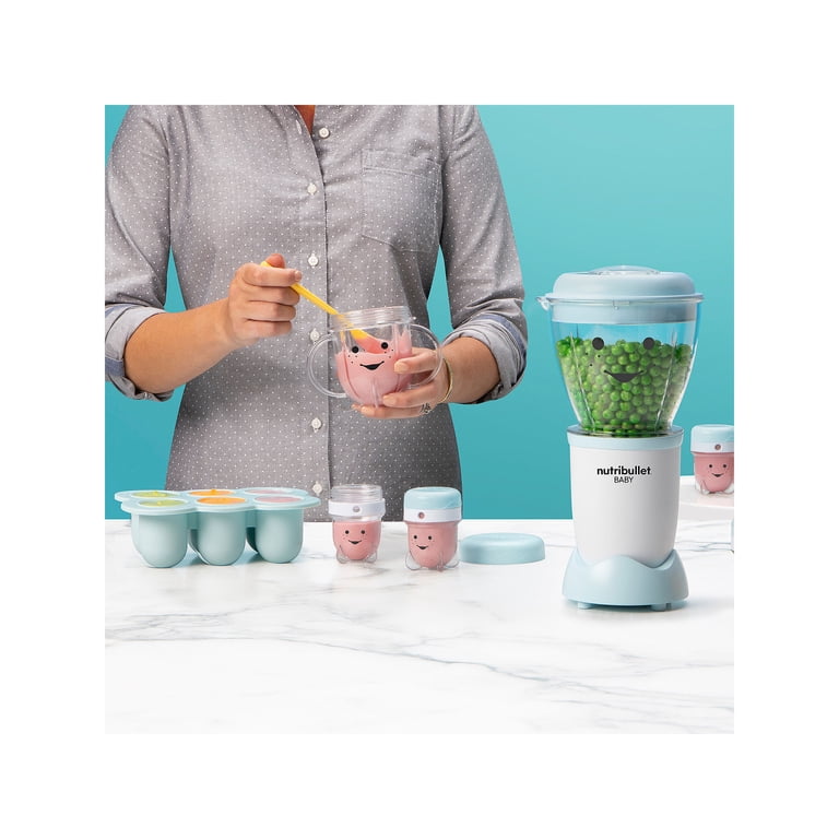 nutribullet, Baby Food Blender, NBY-50100, 32 oz, Blue - Walmart.com