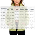 thumbnail image 3 of Edvintorg Girls Fleece Jacket Solid Color Stand Collar Casual Coat Fall Winter Long Sleeve Zip up Outerwear with Pocket Clothes for Teen Girls Size 4-15, 3 of 9