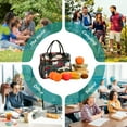 thumbnail image 6 of FORMRS Insulated Lunch Bag Unisex Large Capacity with Shoulder Strap, White Lucky Cat, 6 of 6
