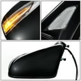 thumbnail image 3 of DNA Motoring OEM-MR-LX1320111 For 2009 to 2013 Lexus IS250 IS350 OE Style Power Heated Turn Signal Puddle Light Driver/Left Side View Door Mirror, 3 of 4
