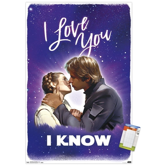Star Wars: Saga - I Love You I Know Wall Poster, 22.375" x 34"
