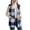 #0003-Blue, variant on Favoffer Girls Plaid Fleece Vest Cardigan Button Down Top Double Pocket Sleeveless Jacket Winter Warm Casual Cute Gilet 3-15Y