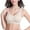 Beige, variant on DQRPSEETB Bralettes for Women Plus Size Ladies' Solid Color Large Size Underwear without Rim and Traceless Bra Light Blue