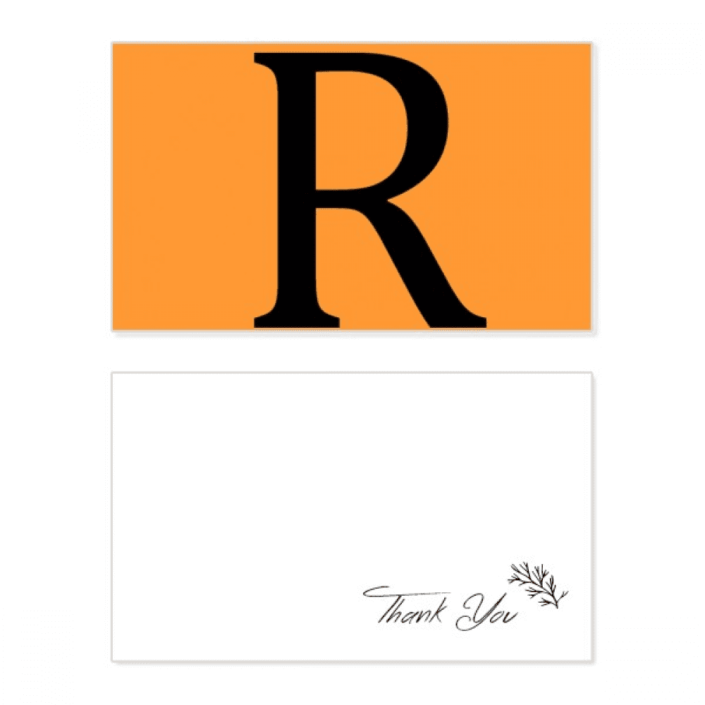 South African Currency Symbol Rand ZAR Thank You Card Birthday Paper south-african-currency-symbol-rand-zar-thank-you-card-birthday-paper