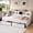 White, variant on Euroco Wood Twin to King Size Captain Bed with Trundle and Drawers, Storage Platform Bed with Bookcase and USB Charging Station, White