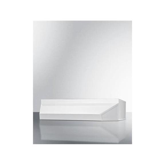 Summit HSHELL20WH 20 in. Shell Hood - White