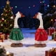 thumbnail image 1 of Prendas De Poliéster Estatua de ganso navideño disfrazada con sombrero para decoración de jardín, patio o césped de 58 cm (1 unidad, verde) Rkxzt, 1 of 7