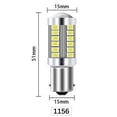 thumbnail image 1 of 1156 White Light Car LED Bulbs – Reverse, Driving, Turn Signal, and Brake Lights (2 pcs), 1 of 7
