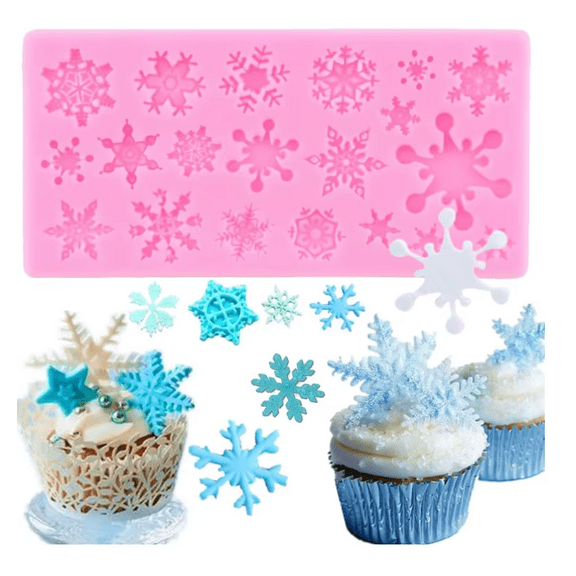 Christmas Snowflake Silicone Mold