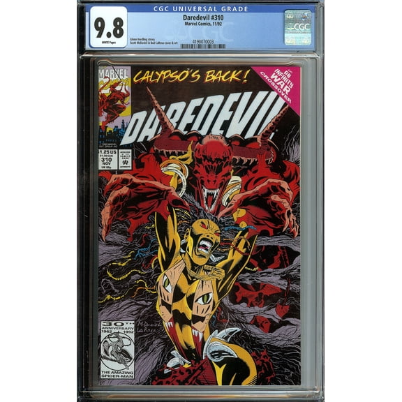 Daredevil #310 - CGC 9.8 Comic Book