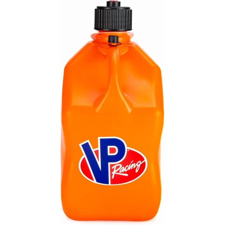 VP Racing 3572-CA, 5.5 Gallon Motorsport Jug Square, Orange (1 Pack)