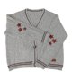 thumbnail image 1 of Cardigan - Knitted Cozy Cardigan, Lazy Autumn Cardigan Sweater Coat, 1 of 3