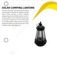 thumbnail image 4 of Ounissouiy Luz alimentada por energía Solar con gancho, farol Vintage, luces nocturnas, Patio, calle, camino, césped, herramienta de iluminación, jardín Iluminación y accesorios Cuerda Ounissouiy HA073457-02, 4 of 6
