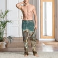 thumbnail image 6 of Lsque Roman Chariot Horse Race Print Men's Pajama Pants, Lounge Pant - Comfortable Home Wear,Elastic Waistband, Stylish Design-Small, 6 of 9