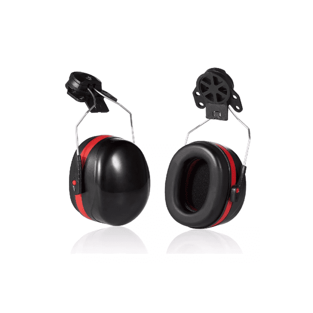 Ajustable Tapones Auditivos Industriales Protector Auditivos Ngro/Linea Rojo