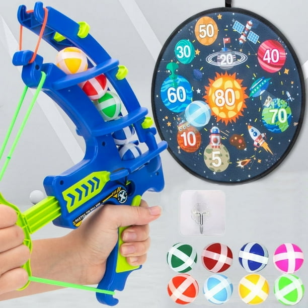Juegos de mesa de dardos de bolas adhesivas para niños juegos de fiesta en interiores tablero de dardos para niños juguetes educativos para niños de 3 4 y 5 años