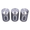 thumbnail image 1 of LYUMO Storage Jar,Stainless Steel Jar,3Pcs Storage Jar Stainless Steel Food Tea Nut Container with Window Durable and Large Capacity for Kitchen, 1 of 9