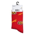 thumbnail image 6 of Crazy Socks Flamin' Hot Cheetos Crew Socks Snack Food Chip Novelty Socks Size Medium for Men & Women, 6 of 6