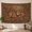 B, variant on XaaKee Tapestry Wall Hanging, Sunlit Woodland Foxes Woodland Wildlife Autumn Flora, High-Quality Polyester Tapestry For Bedroom, 60x40Inch