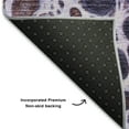 thumbnail image 3 of Addison Rugs Mayfield Washable Transitional Abstract Purple Rectangle Rug, 2'6" x 3'10", 3 of 6