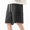 thumbnail image 2 of Plebaso Big and Tall Men's Shorts Lightweight Workout Shorts Hiking Cargo Shorts with Zipper Pockets, 2 of 5