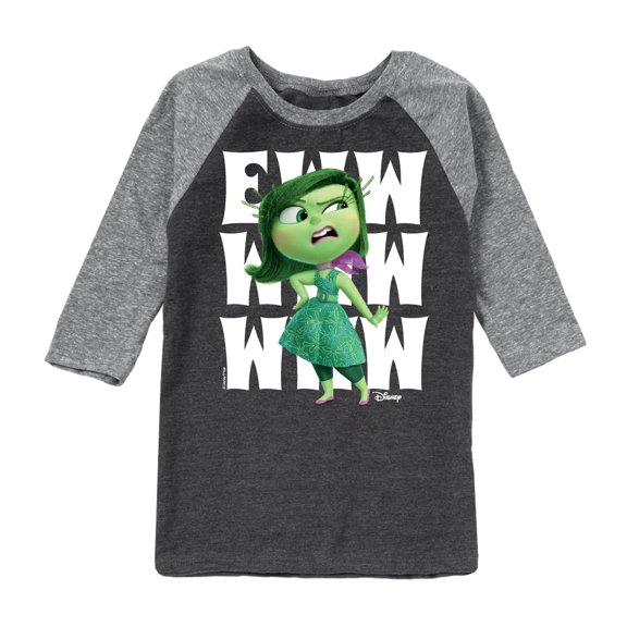 Inside Out - Eww - Toddler And Youth Raglan Graphic T-Shirt
